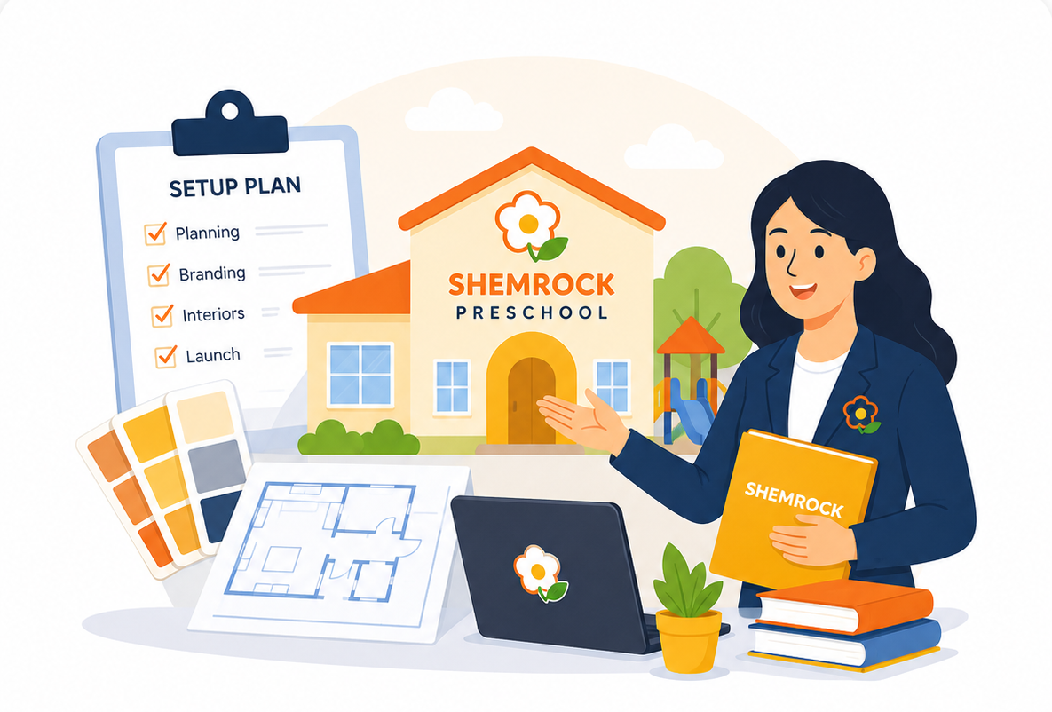 Complete preschool setup assistance